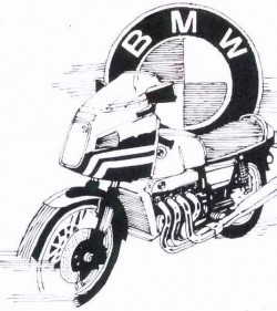 A finalesde los años 70 se propagó un rumor sobre que BMW estaba desarrollando una burra de 4 cilindros. La imagen muestra lo que se le anticipó a la gente.