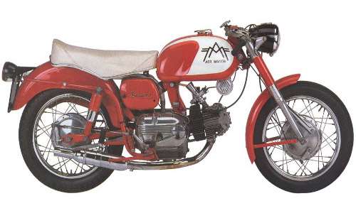 Aermacchi Sprint de 250cc. y 18CV de 1961.