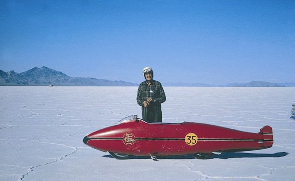 Burt Munro, batiendo records