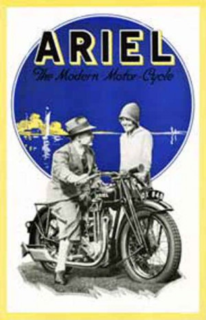 Folleto de 1928 sobre la moderna moto británica