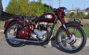 BSA A7 RF 500cc de 1952