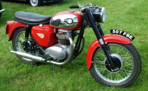 BSA A 65 Twin 650 cc de 1962