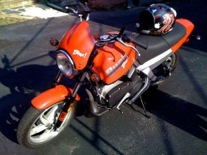 La Buell Blast fabricada entre 2000 y 2009