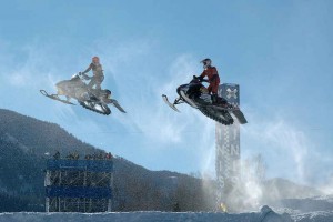 Katejun Coonishish y Bobby LePage en los X Games de Aspen en 2007