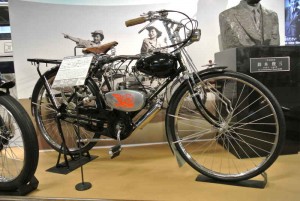 Diamond Free de 1953 en el museo de Historia Suzuki