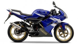 Yamaha de 50cc TZR,. Es un ciclomotor con marchas.