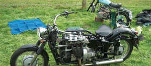 Conversión a diesel de una motocicleta existente