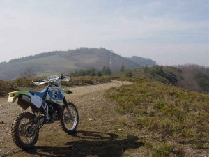 Enduro. Husqvarna 250WR, modelo de 1996.