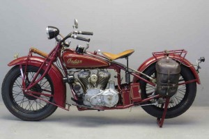 Indian Scout 101 de 750 cc. De 1930