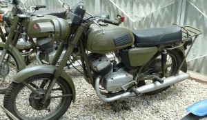JAWA 350 (tipo 634) en versión militar