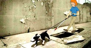 Este perro no es malo, es simplemente un poco gamberrete y algo CABRONCETE.