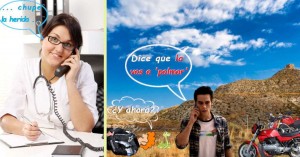 Dice la doctora que vas a 'estirar la pata'.