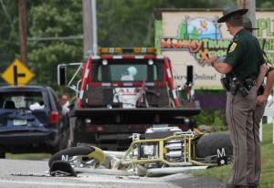 Accidente durante Laconia's Motorcycle Week