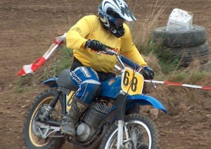 Maico de motocros de 360 cc.