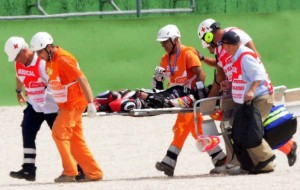 Accidente mortal de Shoya Tomizawa