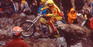 Mick Andrews de vuelta a OSSA, en los 'Scottish' de 1979. Aquí le vemos en la senda a 'Loch Eild'.