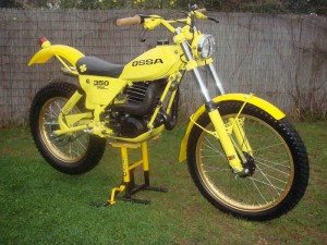 OSSA Tr80 350 Primera Serie de 350 cc y de 1980