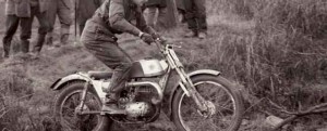Sammy Miller sobre una Bultaco