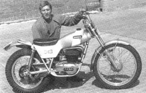 Con el prototipo de la OSSA MAR en 1971
