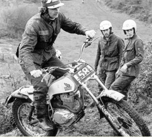 Sammy Miller con la Honda TL 250 o 300