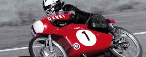 Ángel Nieto y su Derbi de 50 cc
