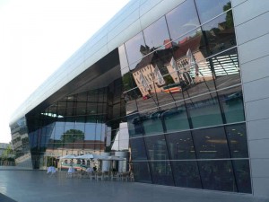 Audi Forum Neckarsulm en julio de 2005.
