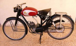 Setter M-59 de 1959 a 1961. Modelo con el que se participó con éxito en numerosas competiciones.
