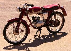 Setter de 49 cc. De 1965 a 1970. Último modelo de la marca, mejora del modelo G 49 cc.
