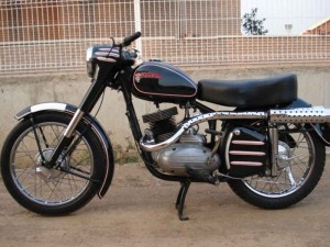 Derbi 250, 'Guardia Civil', de 1955.
